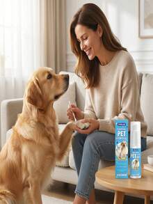 Pet Care Soothing Gel, Cleans And Protects Skin For Cats And Dogs, Gentle Formula Relieves Redness And Itchiness, Random Delivery Of New And Old Versions