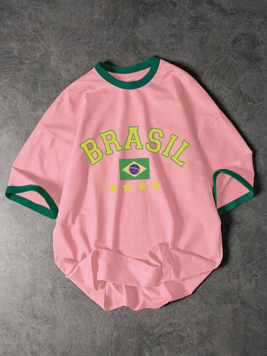 Muška  Brazil fudbalska majica kratkih rukava