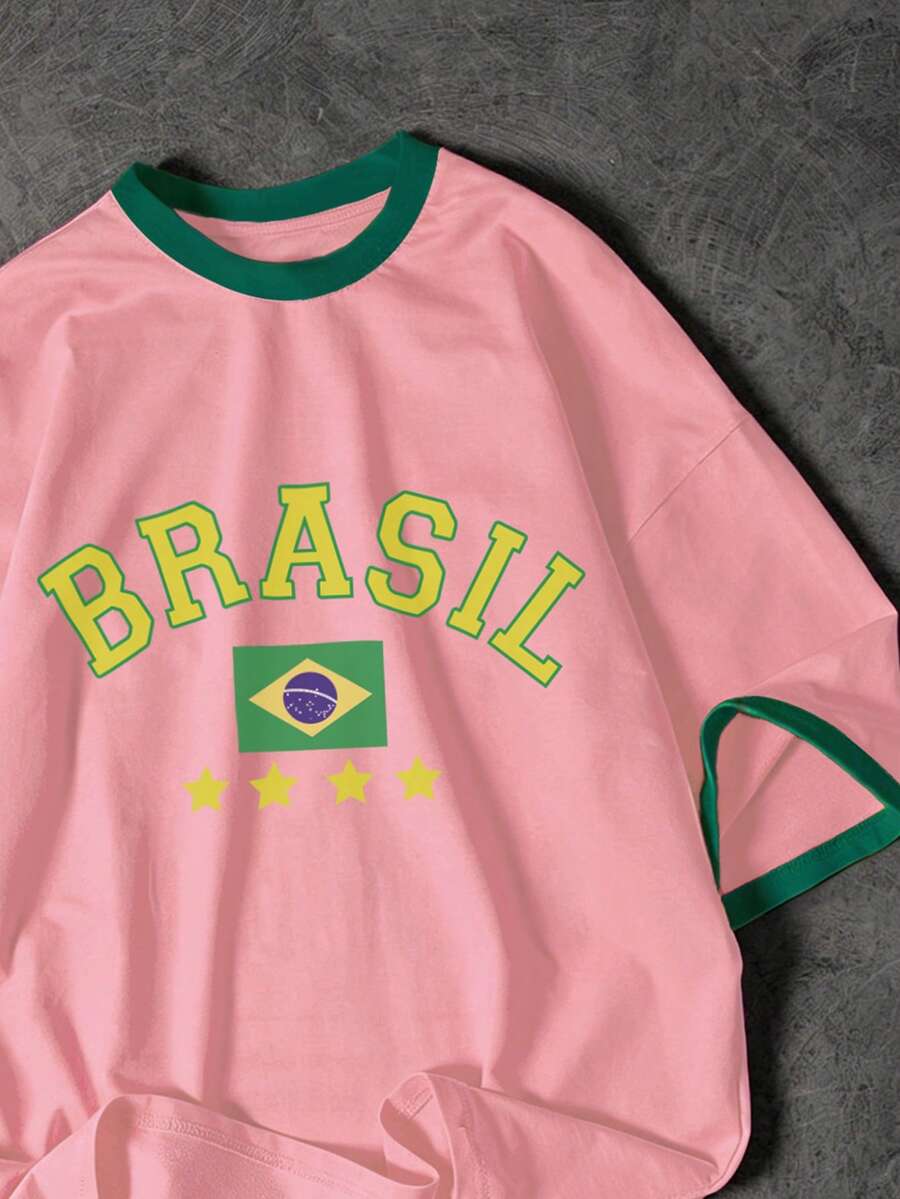 Muška  Brazil fudbalska majica kratkih rukava