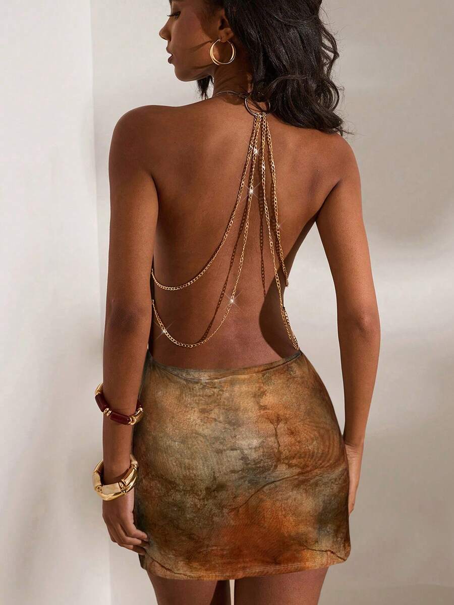 Halter Mini Haljina
