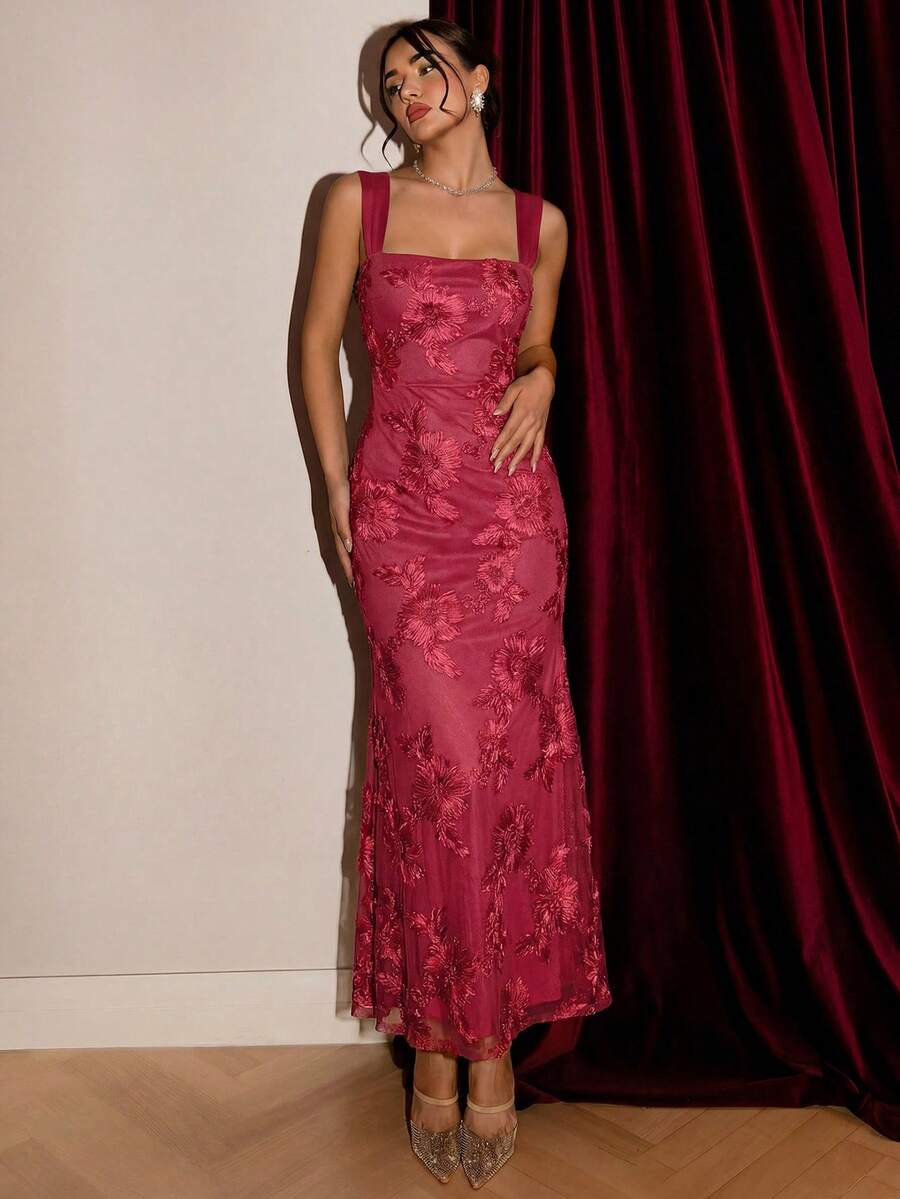 Romantična Party Maxi Slip Haljina