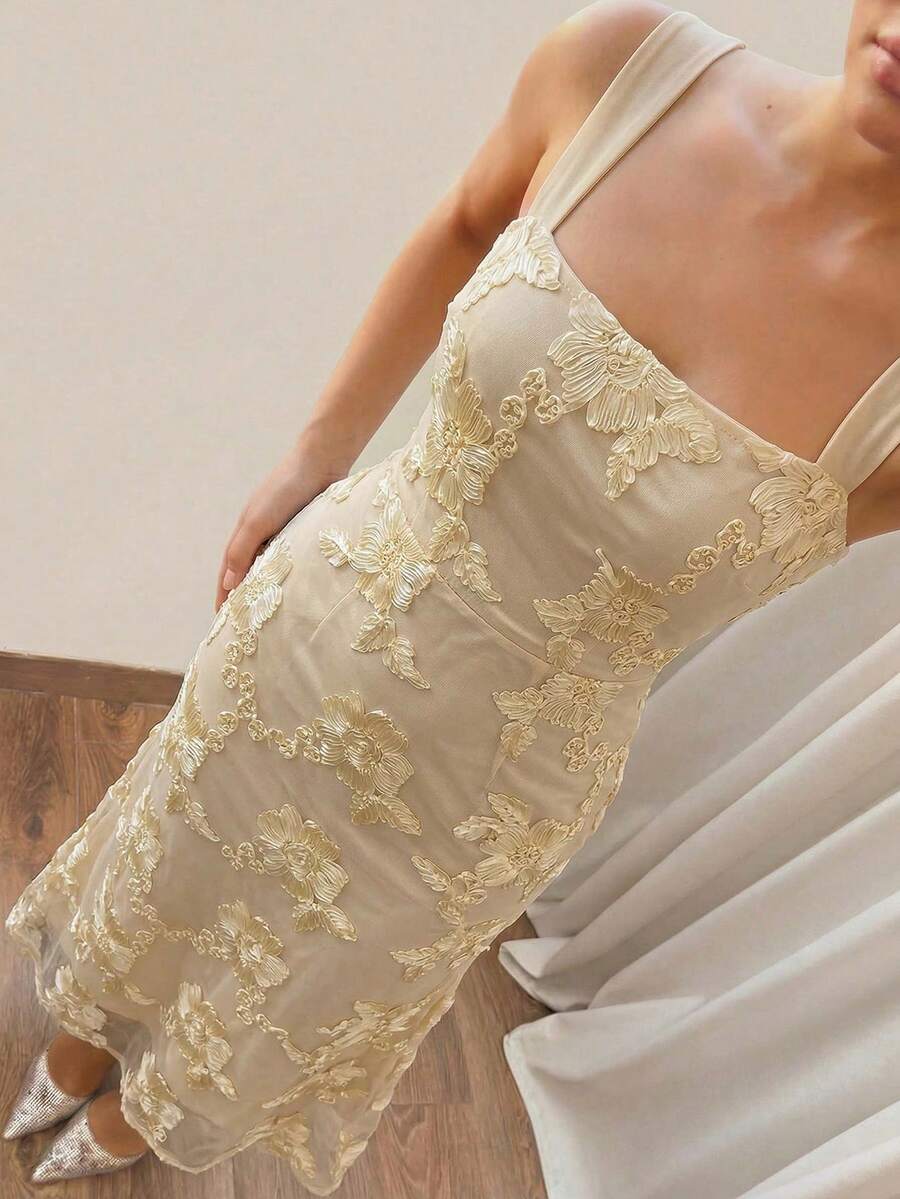 Romantična Party Maxi Slip Haljina