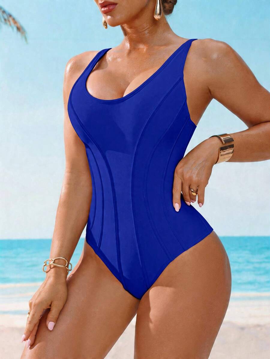 Shapewave Ženski kupaćii kostim sa kontrolom stomaka elegantan i ležeran