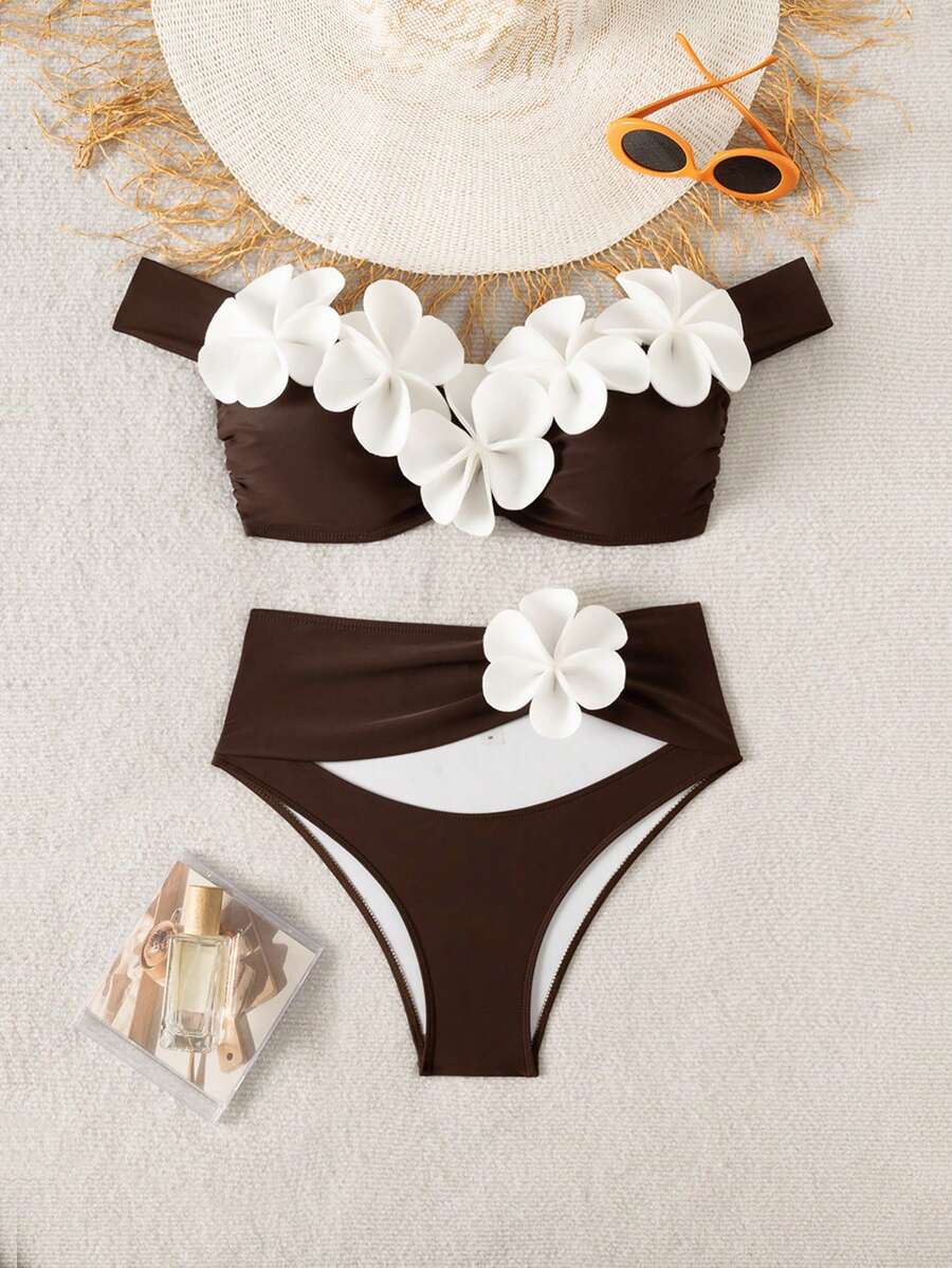 Cvetni 3D Bikini Set, Seksi