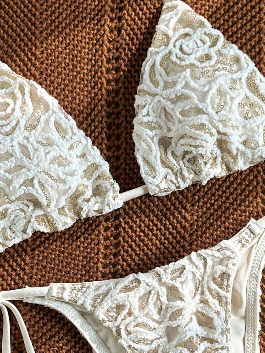 Moderan Seksi Bikini Set sa Šljokicama