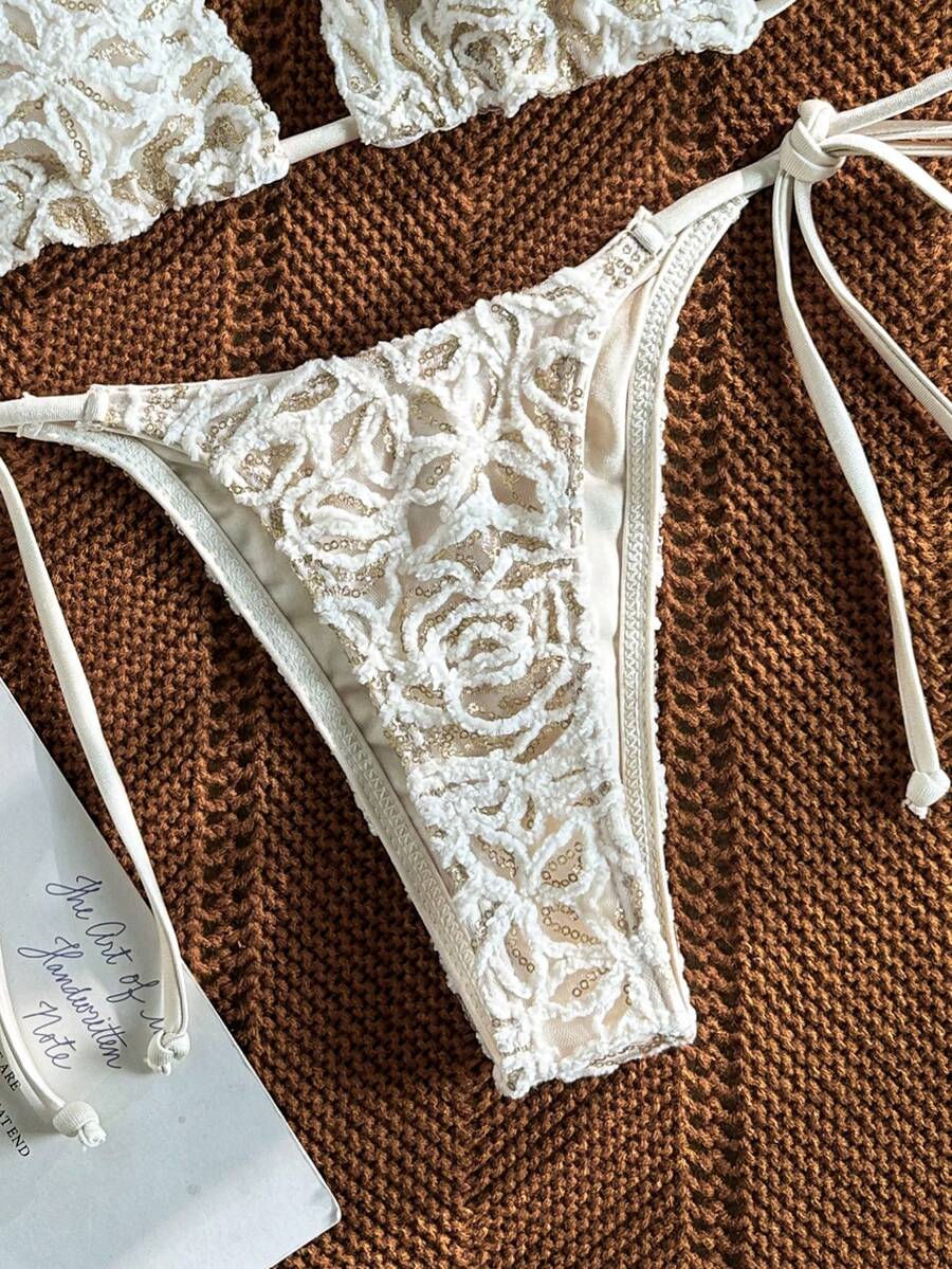 Moderan Seksi Bikini Set sa Šljokicama