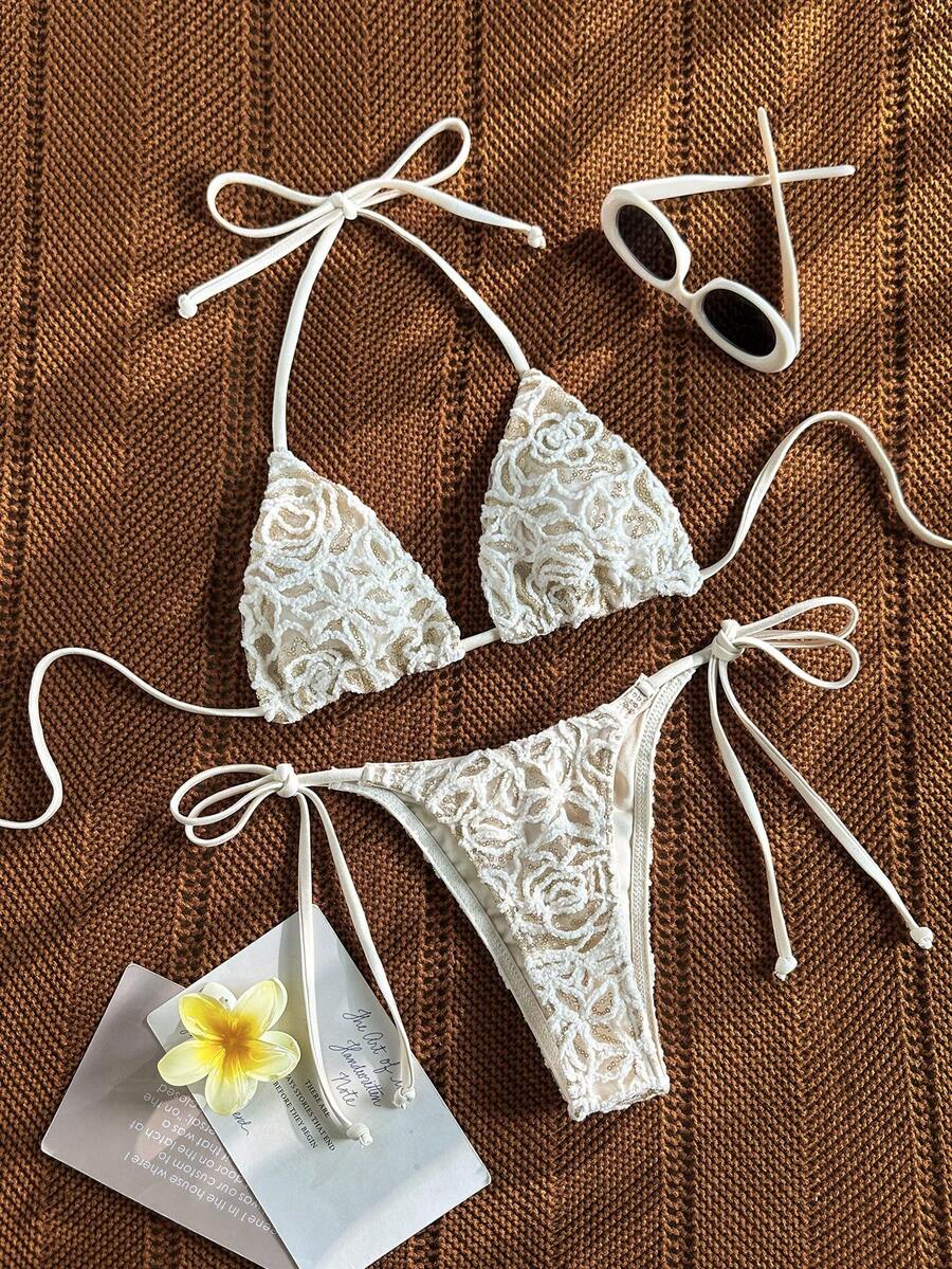 Moderan Seksi Bikini Set sa Šljokicama