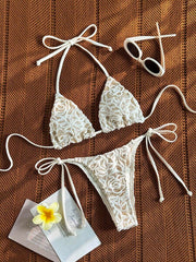 Moderan Seksi Bikini Set sa Šljokicama
