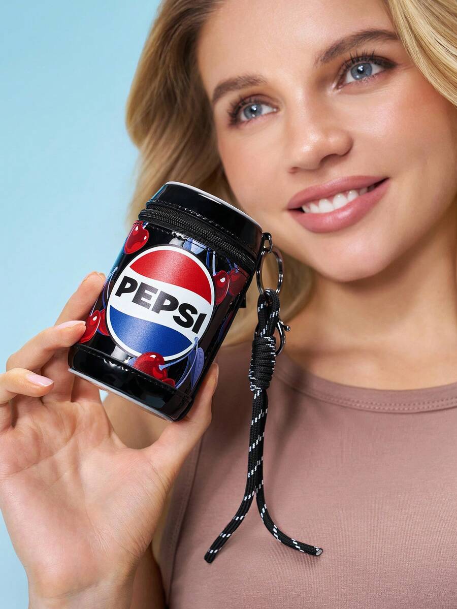 PEPSI novčanik za sitnice od PU kože u obliku limenke
