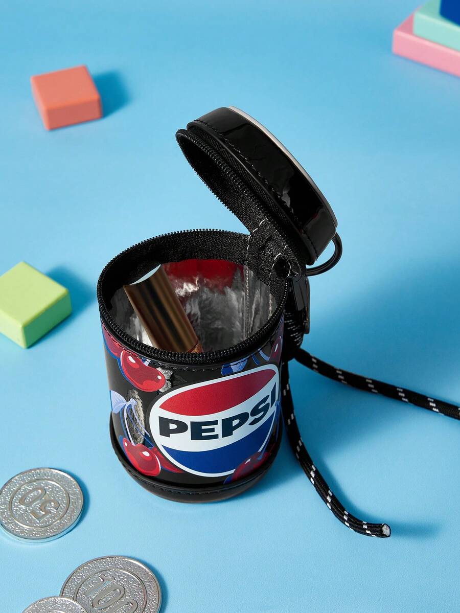 PEPSI novčanik za sitnice od PU kože u obliku limenke