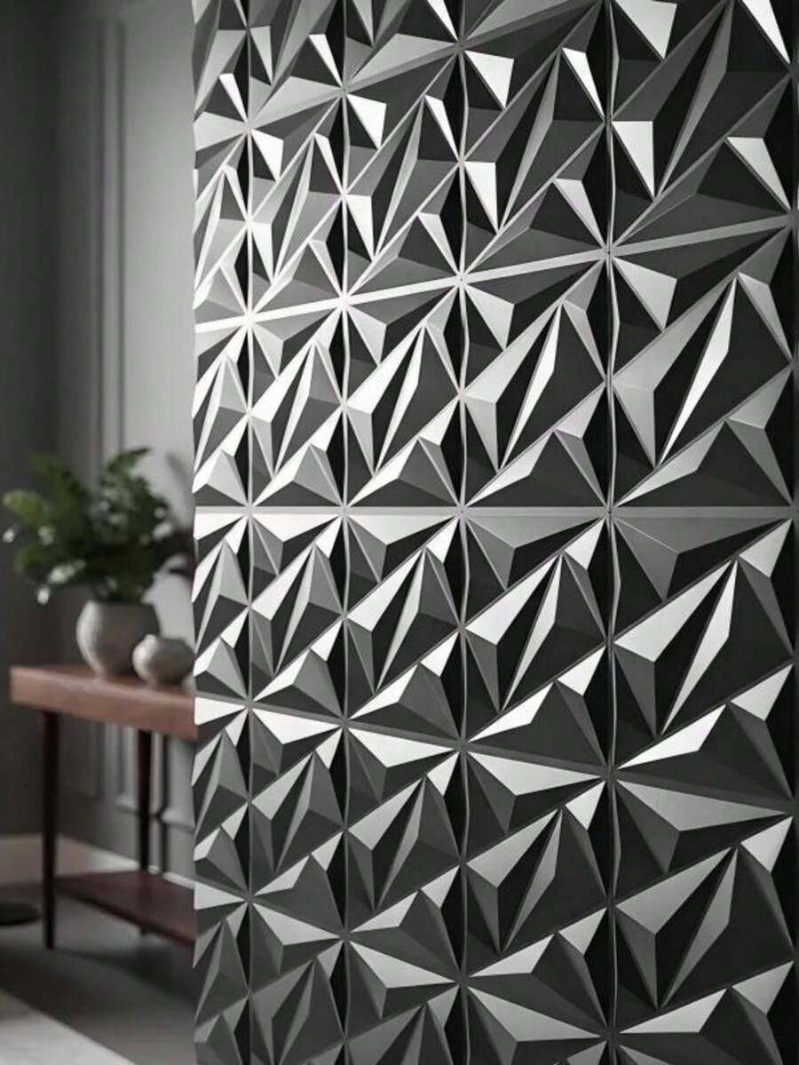 Premium 3D geometrijski dekorativni PVC zidni paneli