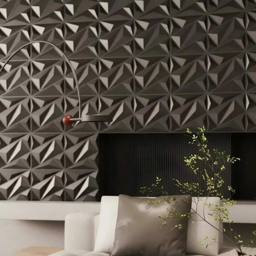 Premium 3D geometrijski dekorativni PVC zidni paneli