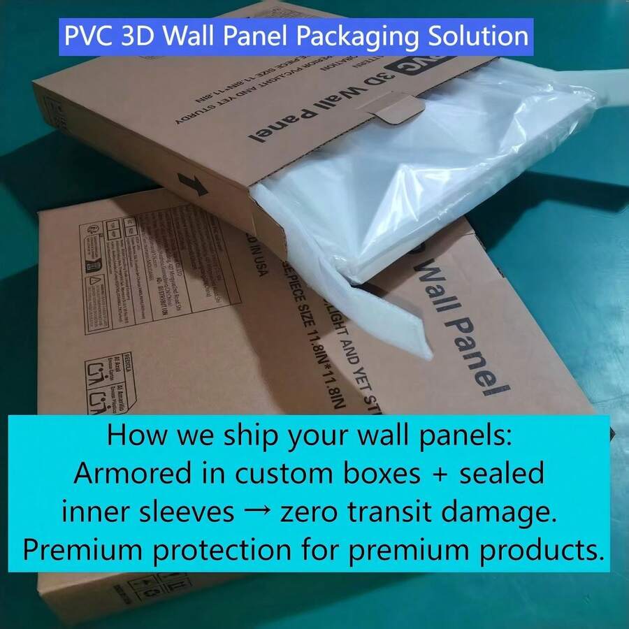 Premium 3D geometrijski dekorativni PVC zidni paneli