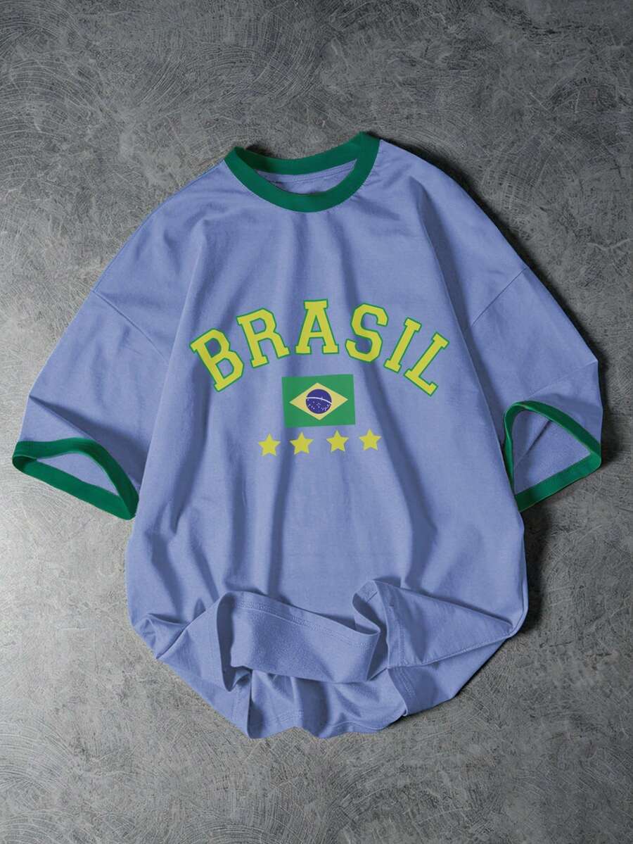 Muška  Brazil fudbalska majica kratkih rukava