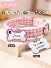 Ayotu Personalized Shiny Pet Dog Identification Tags