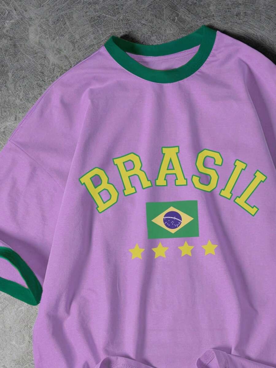 Muška  Brazil fudbalska majica kratkih rukava