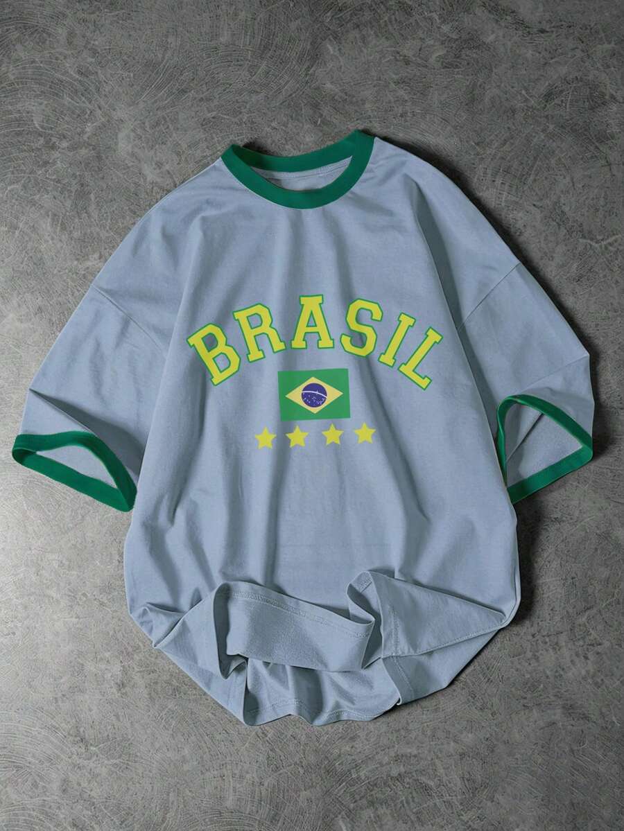 Muška  Brazil fudbalska majica kratkih rukava