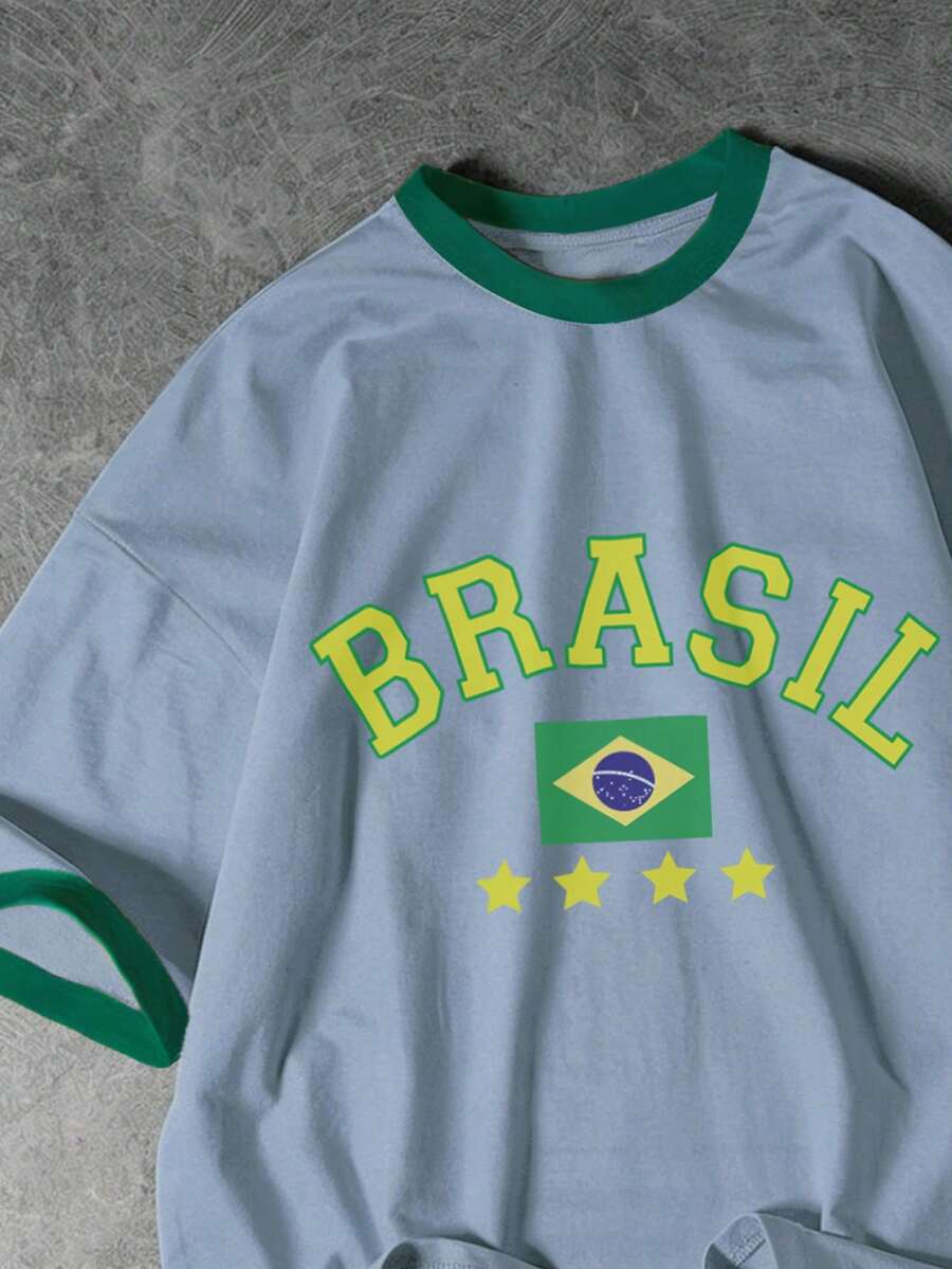 Muška  Brazil fudbalska majica kratkih rukava