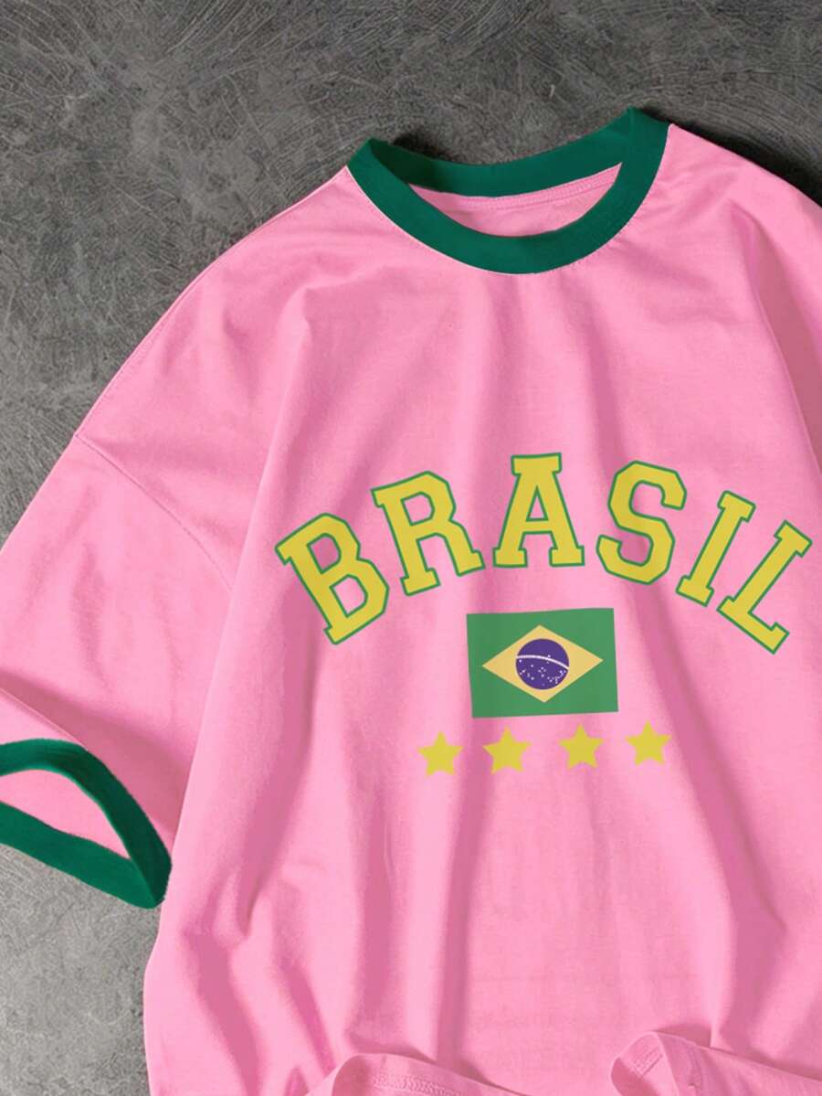 Muška  Brazil fudbalska majica kratkih rukava