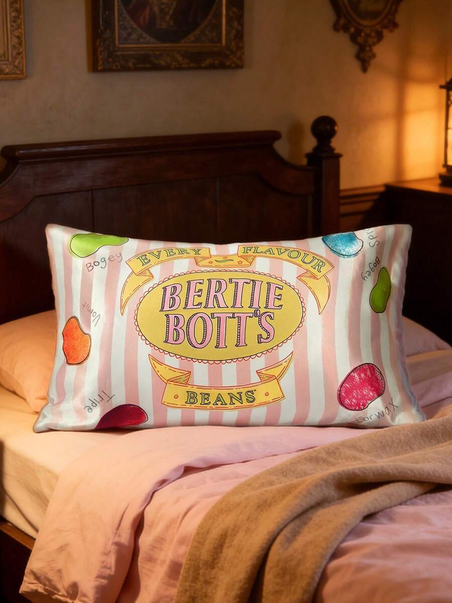 SpongeBob SquarePants 2 komada satenske jastučnice sa crtanim motivom, od mekog satenskog materijala, nežne za kosu, prozračne