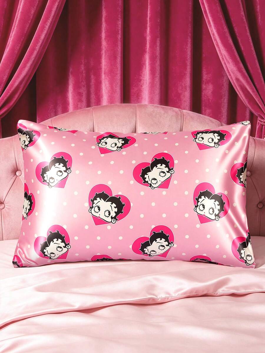 SpongeBob SquarePants 2 komada satenske jastučnice sa crtanim motivom, od mekog satenskog materijala, nežne za kosu, prozračne