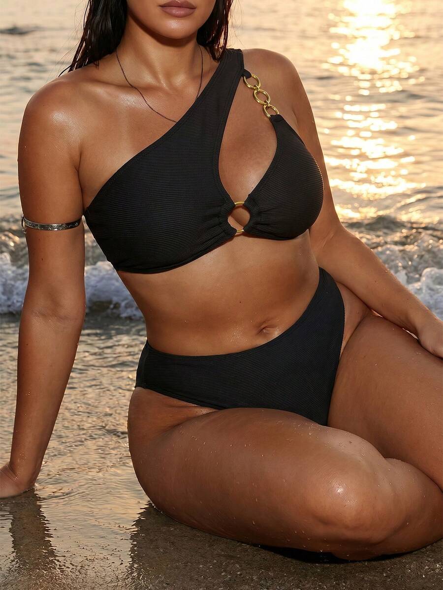 Ženski kupaći bikini set 2 komada plus size