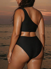 Ženski kupaći bikini set 2 komada plus size