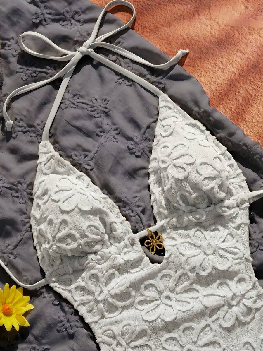 Ženski Jednodelni Kupaći Ležerni Seksi