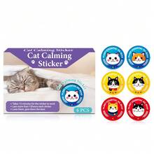 Pop Patch For Cat Calming Diffuser, Cat Anxiety Relief Stress Reduction, Cat Calming Pheromones Help Anxiety, Enhanced Calming, Cat Calming Patches For Travel, Car & Home Use