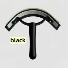 1Pc Horse Half-Moon Sweat Scraper. Designed For Gentle Care, Efficient Cleaning And Soothing Massage, Ideal For All Your Equestrian Needs.