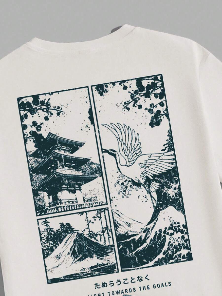 Cartoon Fun japanski manga stil majica kratkih rukava i šorts komplet