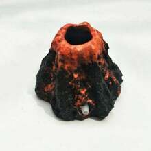 1PC Aquarium Volcano-Shaped Bubble Stone Decoration, Aquarium Bubble Diffuser With Bubble Stone, Volcano Bubble Maker, Fish Tank Landscape Decoration, Oxygen Pump Bubble Stone