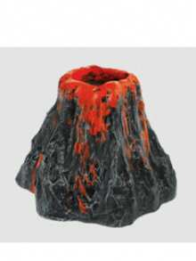 1PC Aquarium Volcano-Shaped Bubble Stone Decoration, Aquarium Bubble Diffuser With Bubble Stone, Volcano Bubble Maker, Fish Tank Landscape Decoration, Oxygen Pump Bubble Stone
