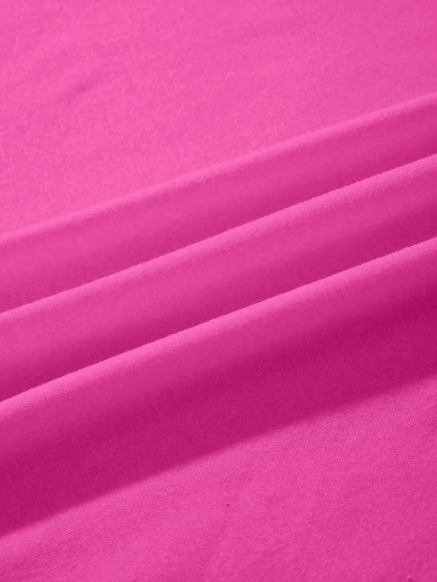 Ženska mekana svestrana majica sa elegantnim printom slova "MILANO ITALIJA"