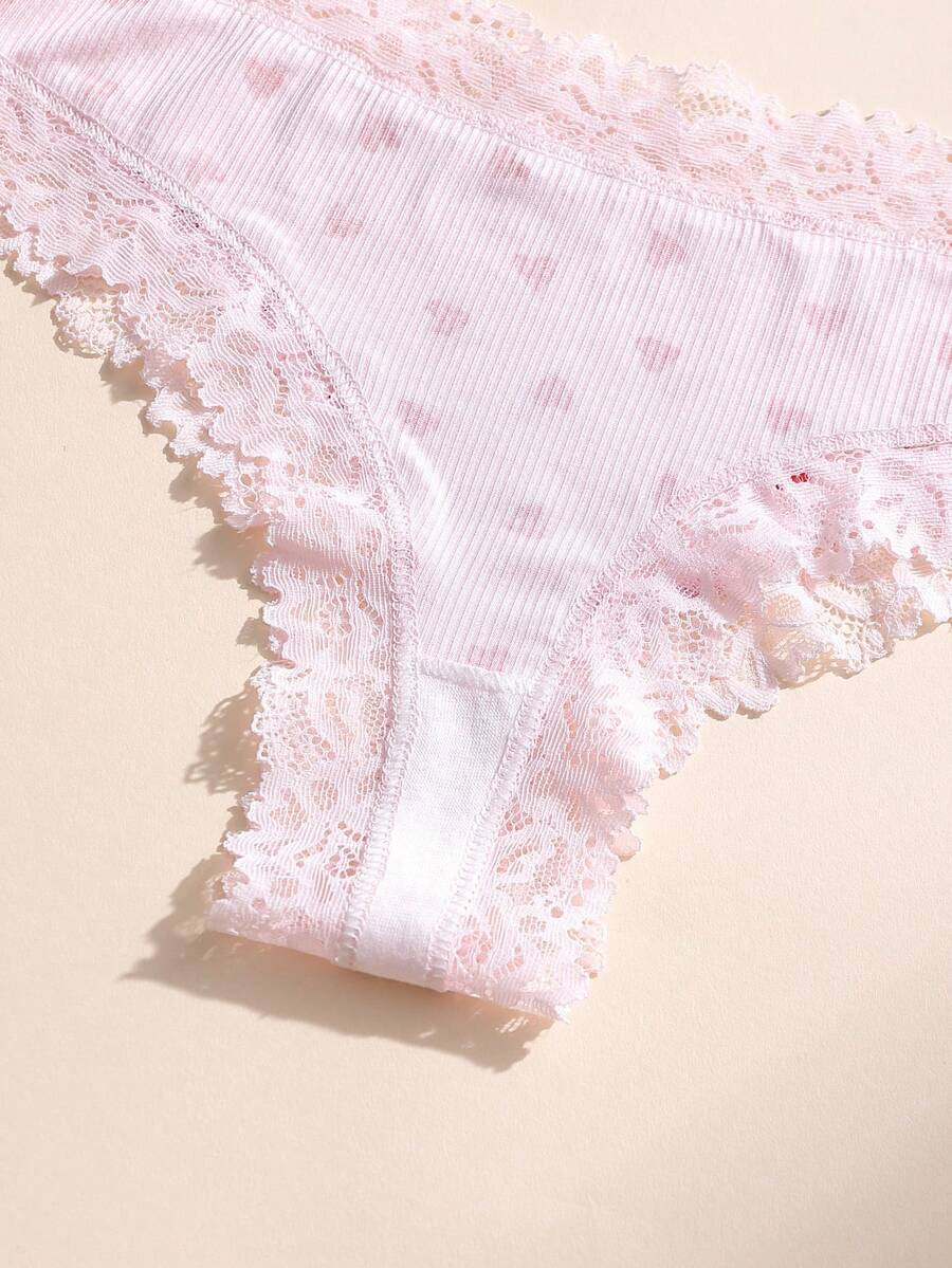5 kom ženskih seksi čipkastih bešavnih gaćica, meke, udobne i prozračne