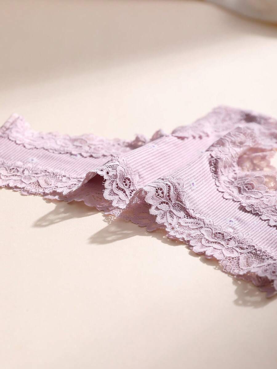 5 kom ženskih seksi čipkastih bešavnih gaćica, meke, udobne i prozračne