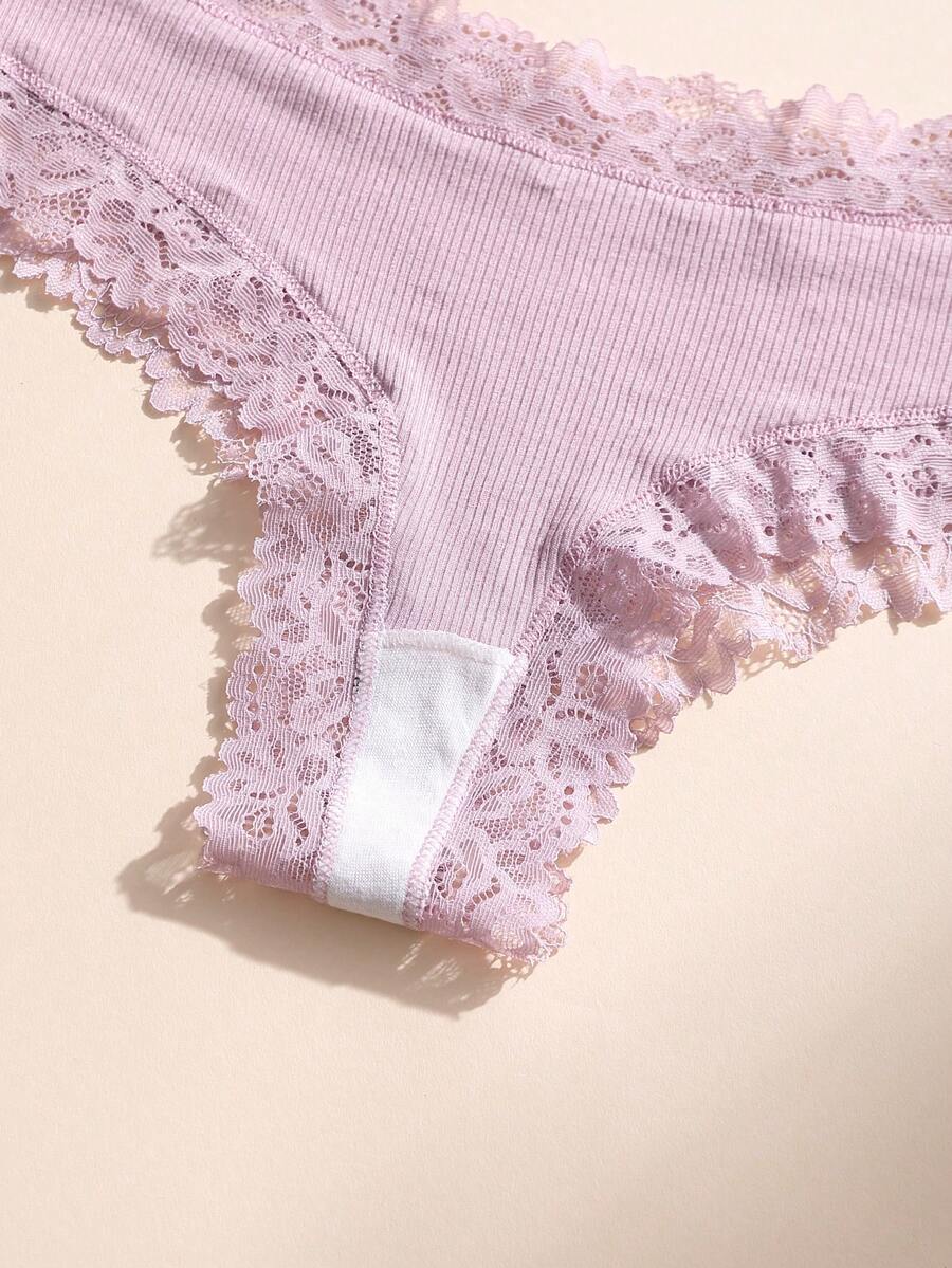 5 kom ženskih seksi čipkastih bešavnih gaćica, meke, udobne i prozračne