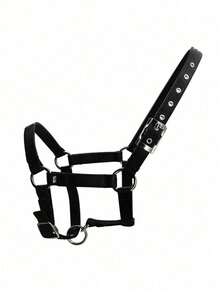 Wear-Resistant Webbing Horse Bridle, Bridle, Equestrian Bridle, Horse Stable Equipment, Horse Walking Leash, Webbing Bridle