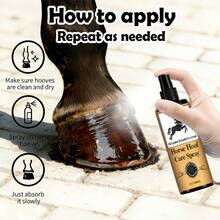 Horse Hoof Care Spray, Moisturizing And Crack Prevention, Suitable For All Horse Breeds, Easy To Use
