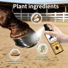 Horse Hoof Care Spray, Moisturizing And Crack Prevention, Suitable For All Horse Breeds, Easy To Use