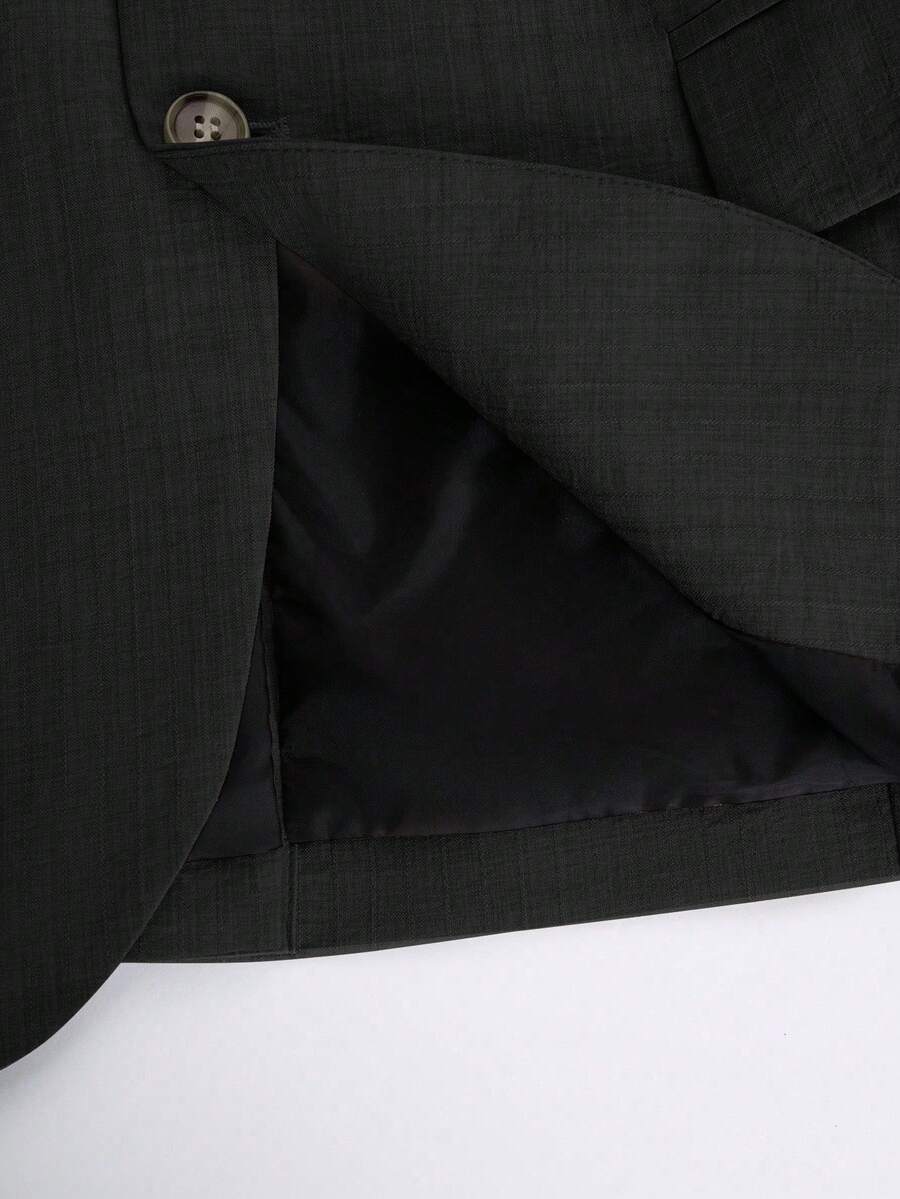 Muški slim-fit blejzer sa džepovima, smart casual, formalni