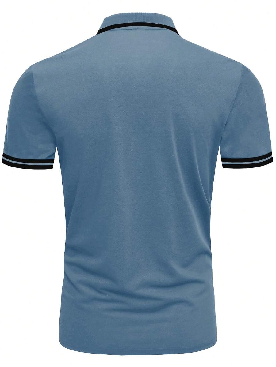 Muška vintage golf polo majica sa kragnom