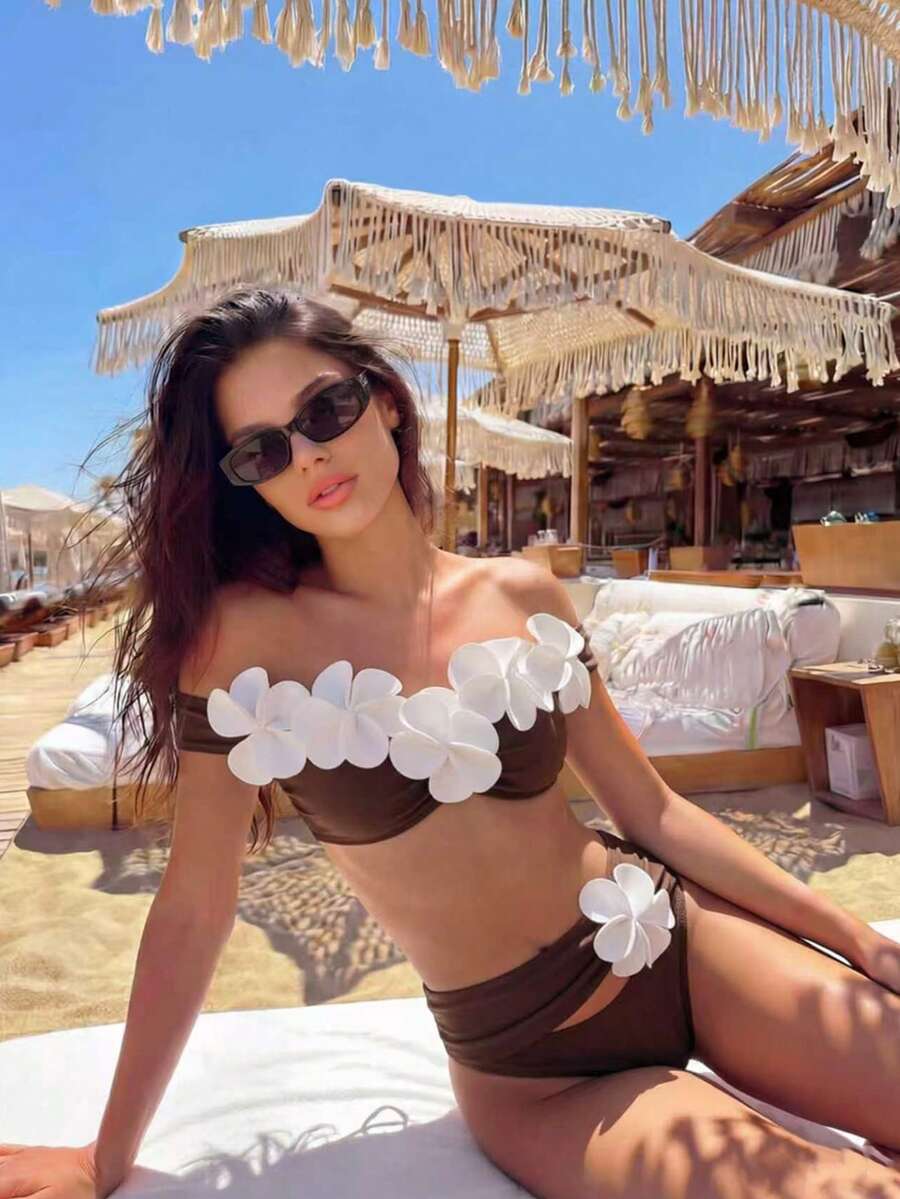 Cvetni 3D Bikini Set, Seksi