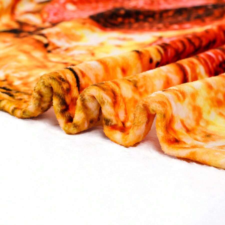 Udobno flanelsko ćebe sa printom krofni – mekano, toplo i udobno ćebe
