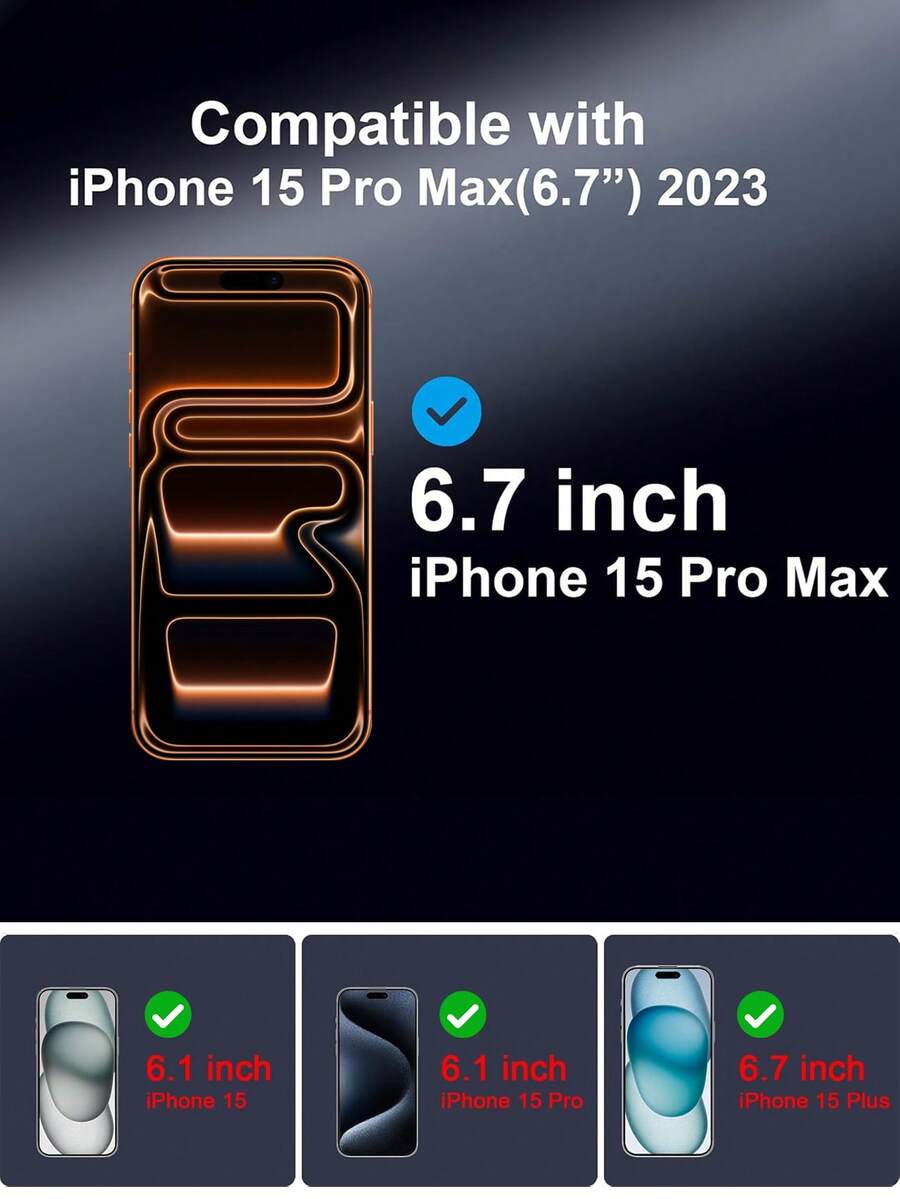 3 kom - Esencijalna zaštitna folija za ekran za 16promax, 16, 16pro, 16plus, 14 Pro Max 6.7, 17, 17 Pro, 17 Pro Max, 17 Air i druge modele, visokokvalitetna 9H+ keramička folija