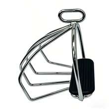 Equestrian Safety Stirrups With Protective Cage & Anti-Slip Rubber Pad, Horse Riding Gear,Protective Foot Cage Stirrups For Equestrian Training