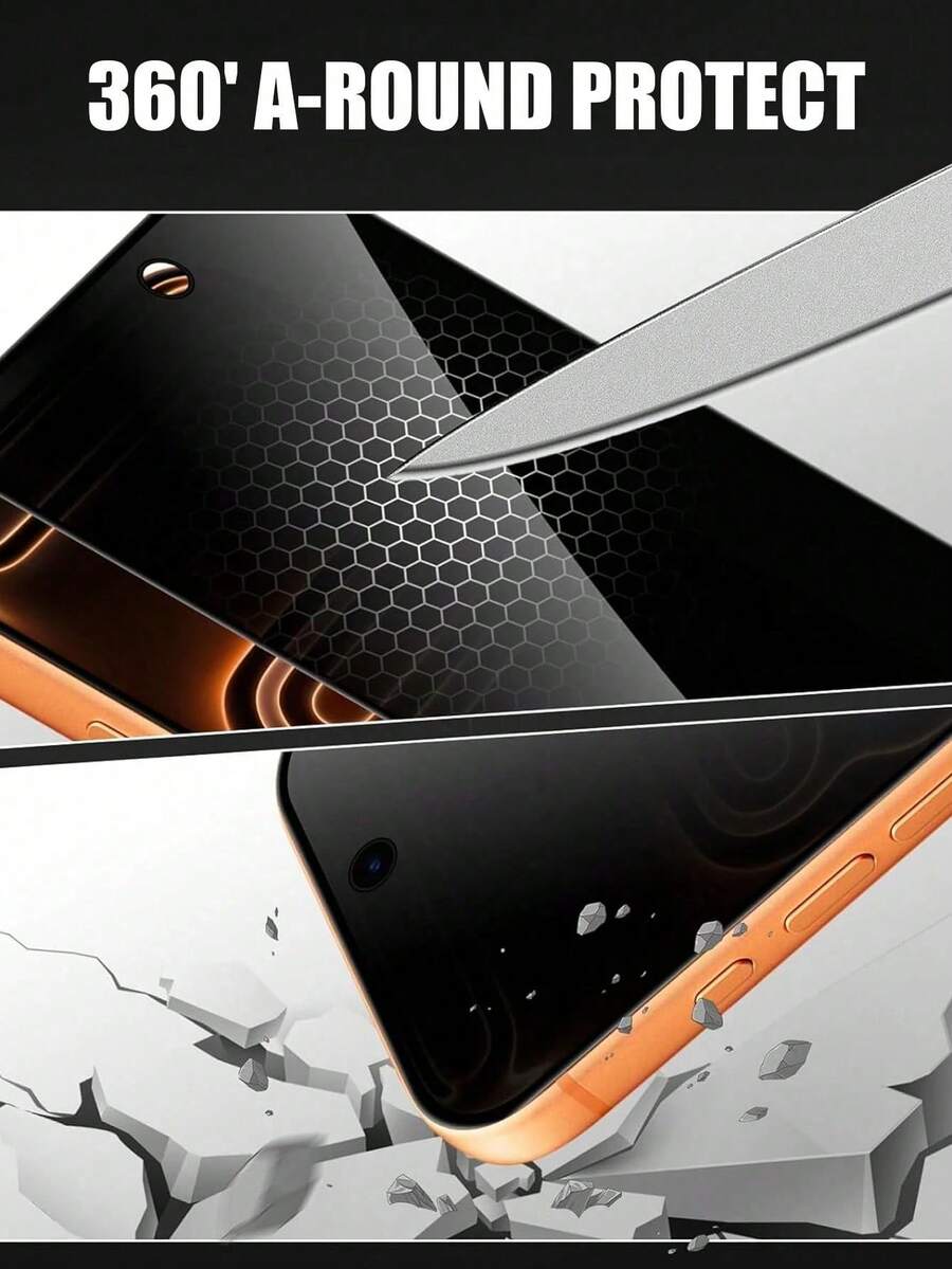Pakovanje od 3 ultra izdržljiva HD kaljena stakla za zaštitu celog ekrana, kompatibilna sa iPhone 18 Pro/18 Pro Max/17/17Pro/17Air/17Pro Max, 16/16Pro/16Plus/16Pro Max, 15/15Plus/15Pro/15Pro Max, 14/14Plus/14Pro/14Pro Max/13/13Pro/13Pro Max/12/11/11Pro/11