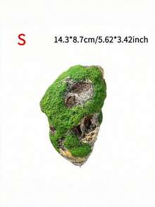 Floating Aquarium Landscape Stone Decor Artificial Fake Mountain Rock Hiding Cave Fish Tank Ornament Realistic Scenery Aquascape Supplies Creative Hidden Shelter Decoration