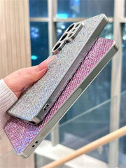 Luksuzna futrola za telefon sa štrasom, zaštitom za sočivo i punim ekranom