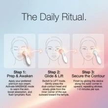 TOUCHBeauty Eye Beauty Device, Dual-Contact Eye Massager, Warm Compression And Lifting, Promotes Blood Circulation, Enhances Skincare Absorption, Maximizes Efficacy. Gift For Women.